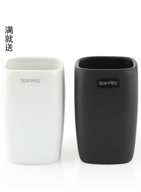 清仓Spirella丝普瑞银河民宿简约陶瓷哑面漱口杯刷牙杯结婚情侣