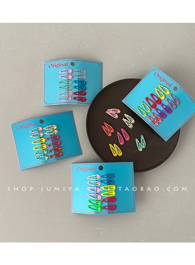 3cm~韩国ins儿童发夹碎发神器新款女宝宝婴儿bb夹发饰不伤发胎毛