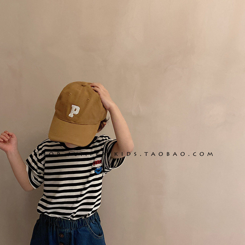 韩系搭配~ins宝宝鸭舌帽春秋薄款男童简约英文夏季遮阳儿童帽子潮,童装/婴儿装/亲子装,帽子,淘宝优惠券,粉丝福利购,淘宝优惠卷
