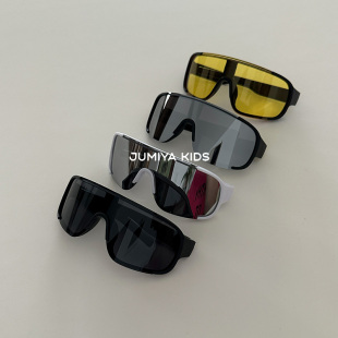 大框 眼镜 潮童bi备儿童墨镜户外出游防紫外线太阳镜宝宝夏天时尚