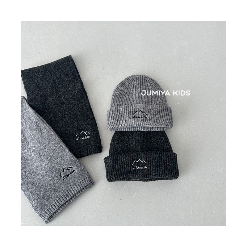 儿童帽子男款保暖针织帽