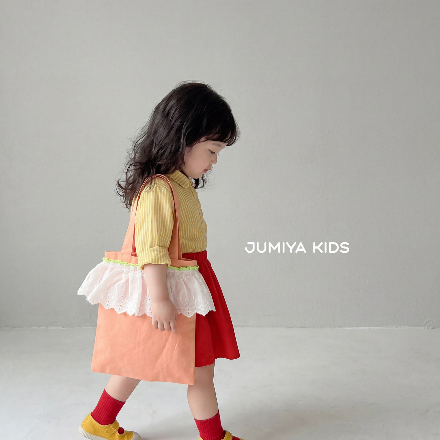 韩国洋气春夏新款儿童单肩手提帆布包女宝宝洋气蕾丝女孩收纳袋子