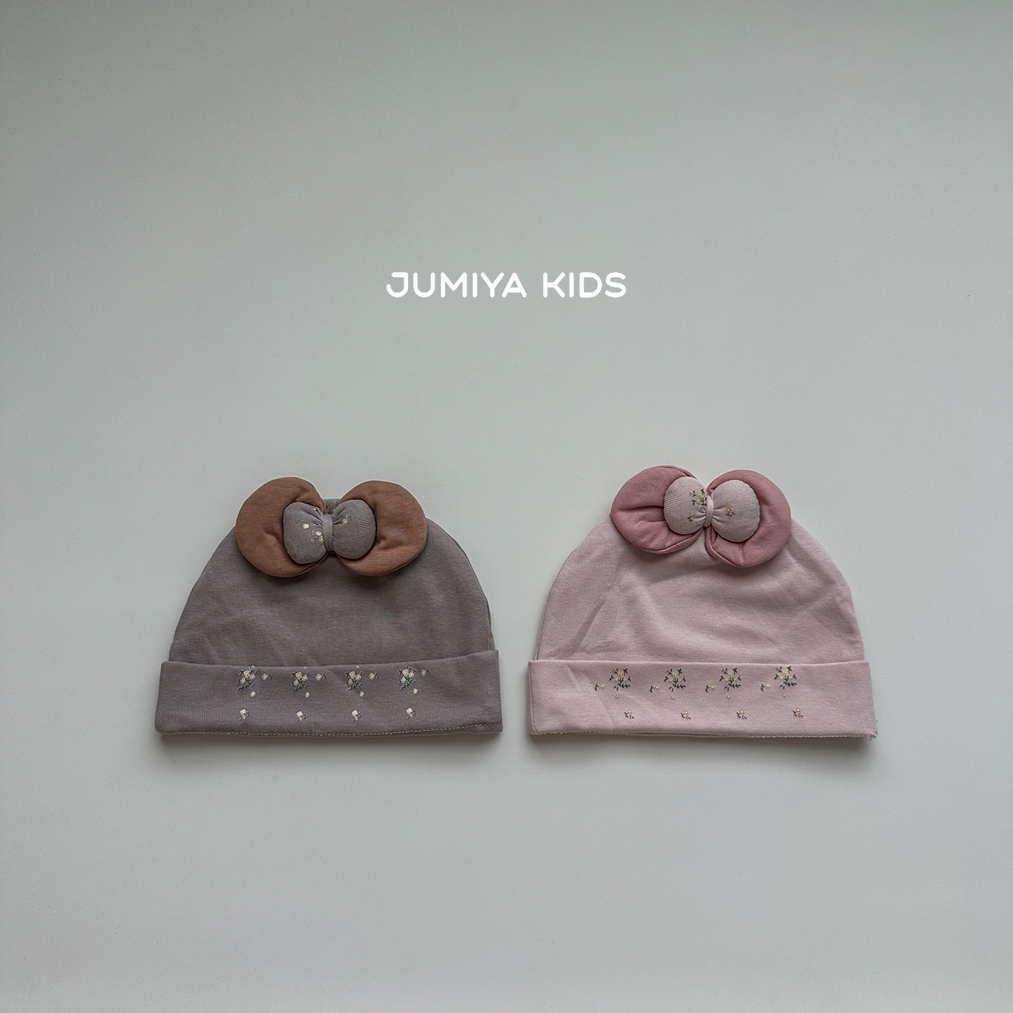 可爱蝴蝶结韩系ins胎帽