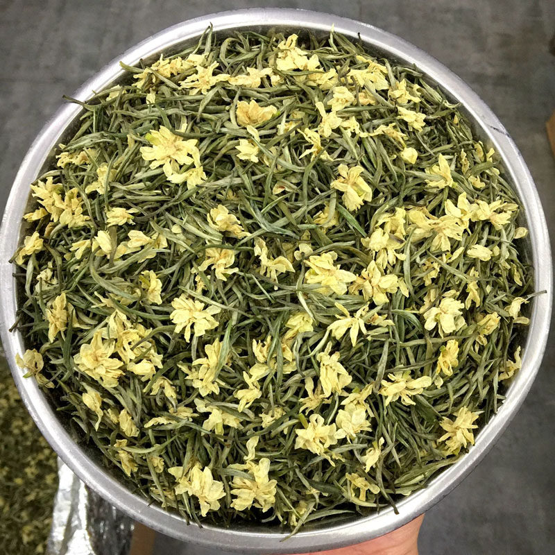 2026新茶四川碧潭级浓香型特级茉莉花茶炒花飘雪明前散装茶叶250g