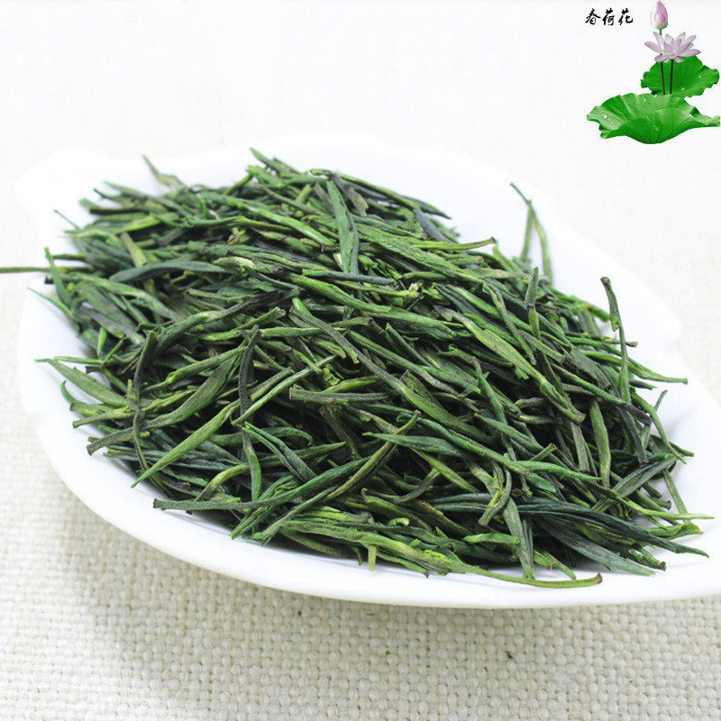 雀舌茶叶2025新茶 特级银针明前竹叶类炒青绿茶蒙顶雪芽散装500g