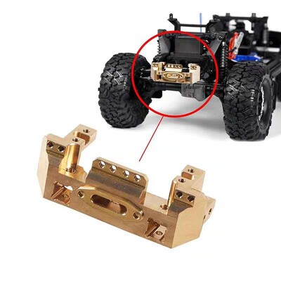 TRAXXAS TRX4 TRX6 T4黄铜舵机座 G2多功能舵机前置安装座 T6通用