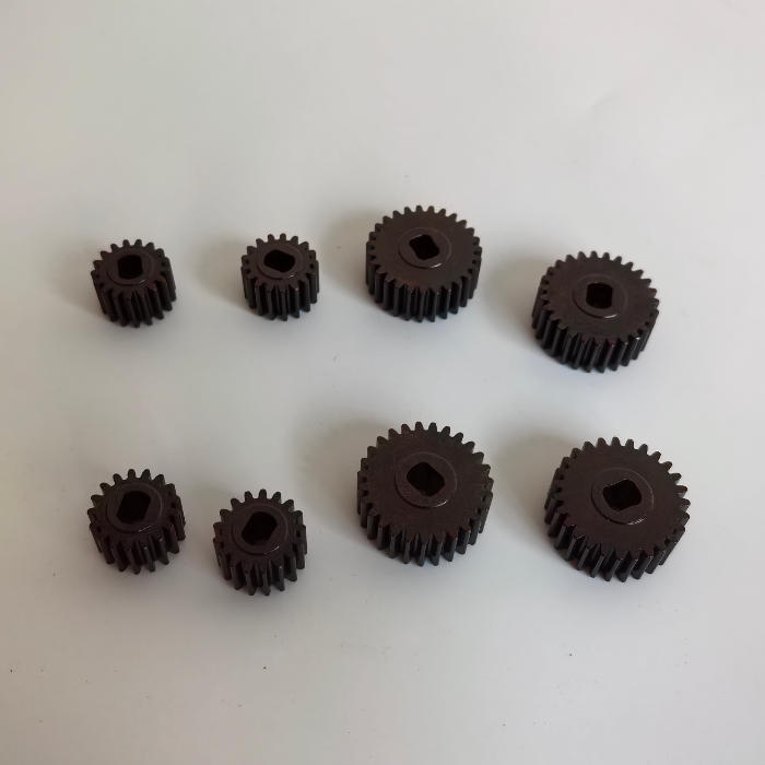 创客CK5811牧马人1/7 桥边齿 加硬烙钢齿17T/27T一车份 50T钢主齿