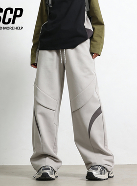 户外机能风加绒防泼水工装裤女直筒阔腿裤冬季保暖长裤山系冲锋裤