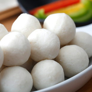 潮汕达濠 那哥鱼丸马鲛鱼肉丸关东煮麻辣烫火锅丸子500克两斤包邮