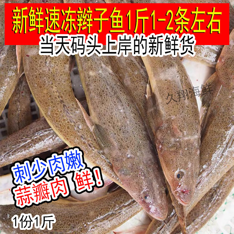 整鱼连云港辫子鱼新鲜狗腿鱼