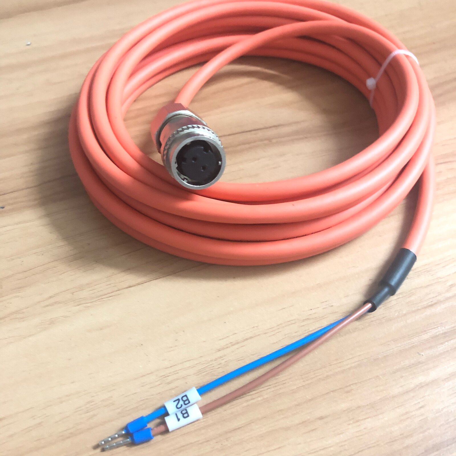 三菱m70 安川伺服电机刹车线 ddk- 2芯刹车线 三菱制动连接线