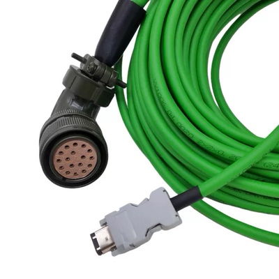 适用安川／松下MFECA0050ESD 施耐德VW3M8122R30伺服电机编码器线