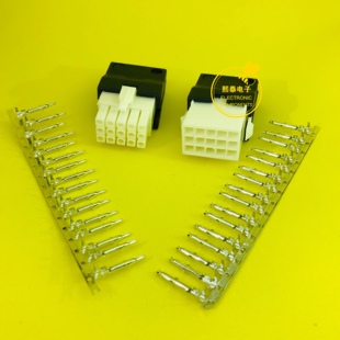 适用富士安川松下 伺服电机插头 15PIN孔公母头配尾夹附端子 编码