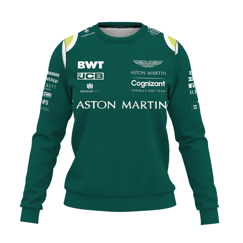 Aston Martin Long Sleeve Sweater F Formula One Team Racing D