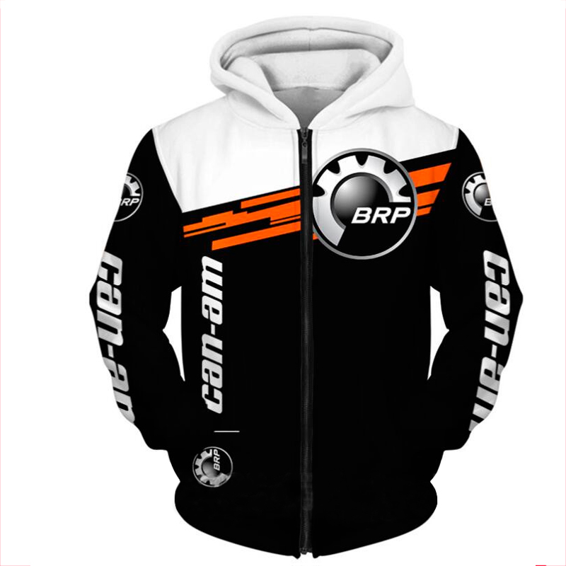 New Motorcycle Racing d Printing Hoodie Long Sleeve Sweatshi