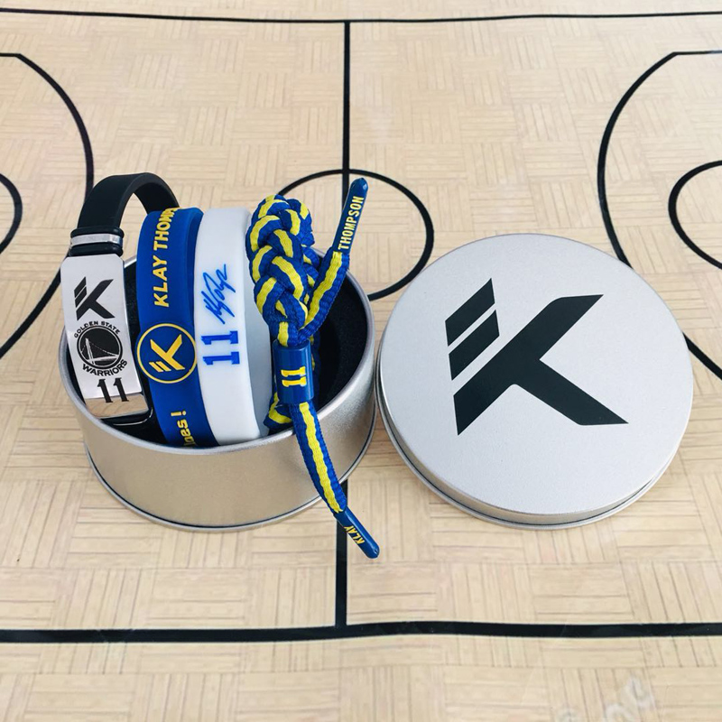 克莱汤普森手环全明星nba球星手环kt篮球手环nba手环勇士队限量版