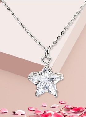 时尚风锆石礼物配饰锁骨链特价