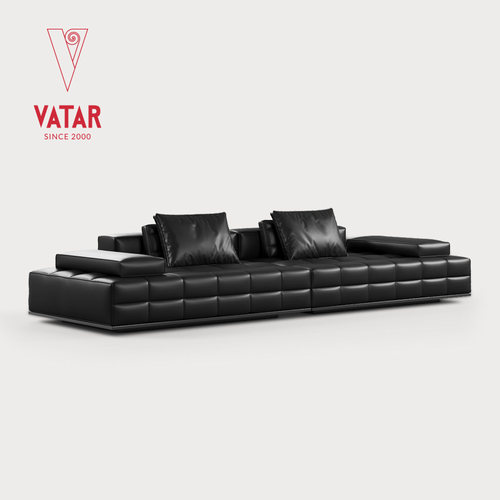 VATAR梵达劳伦斯全青皮沙发