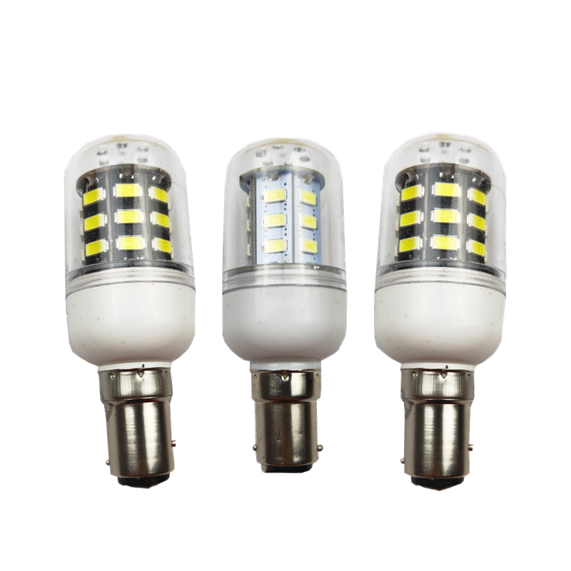 led船用航行灯泡b15高低脚灯泡12v24v110v220v10w15w平脚灯泡管状