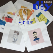 定制帆布小手提袋厚结实女单肩包定做来图印logo毕业购物袋礼品包