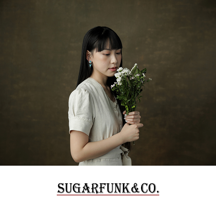 sugarfunk40s农场手针贴布麻美式