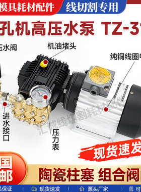 穿孔机高压水泵TZ-310型金马宝玛打孔机高压水泵一体机细孔放电机
