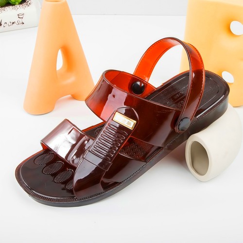 男士牛筋凉鞋拖鞋两用新款时尚