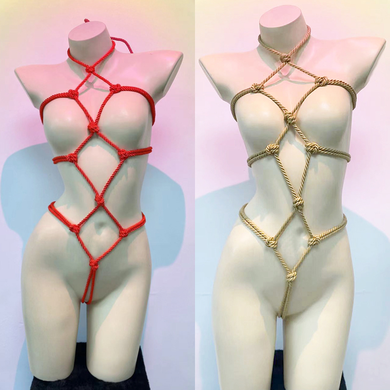 现货成品性感捆绑束缚绳衣龟甲缚