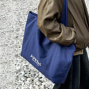 如画江西风景独好林恩帆布袋大容量加厚单肩手提环保袋2025年新款