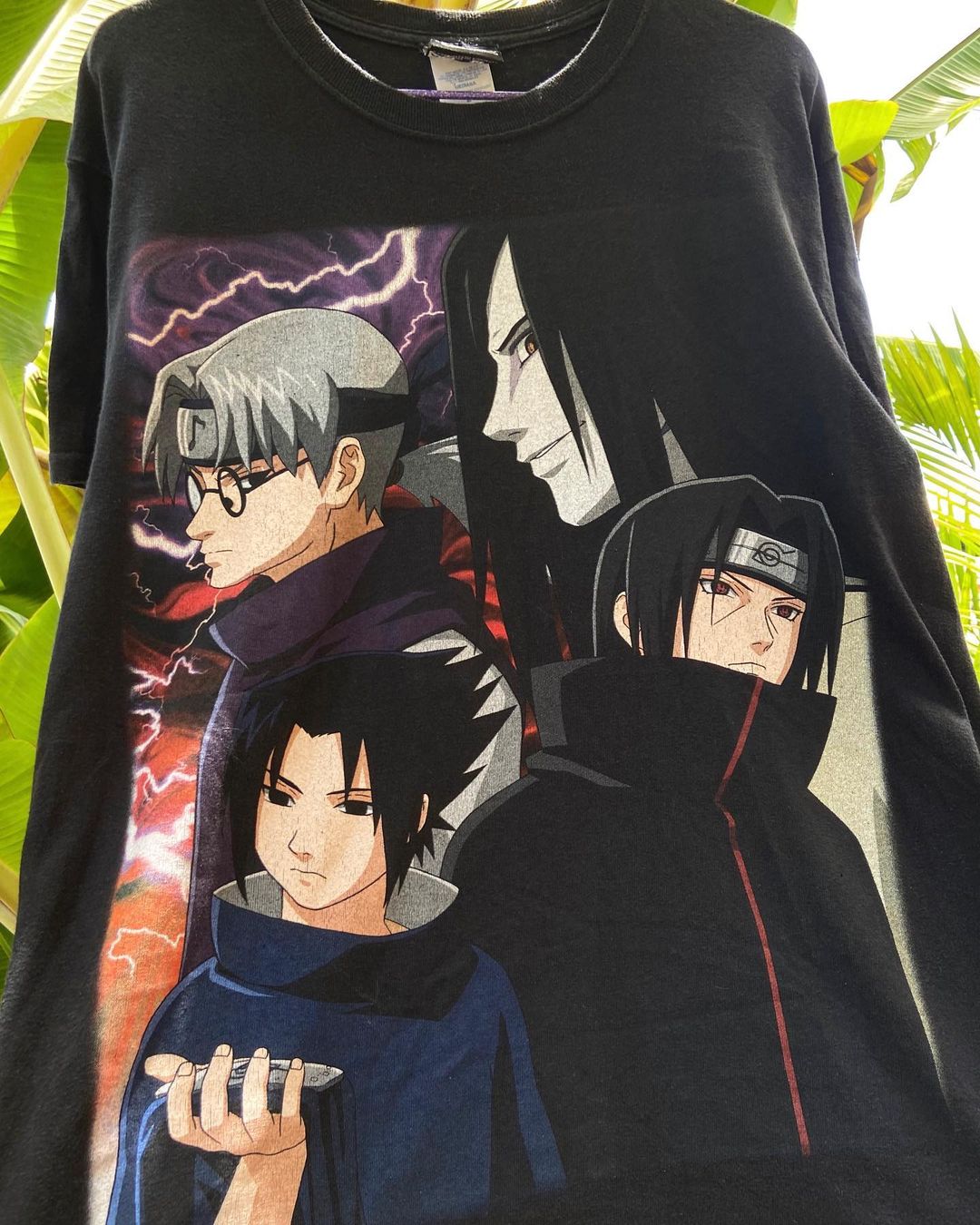 男女纯棉圆领潮牌短袖火影漩涡鸣人休闲创意高街百搭T恤小众夏季