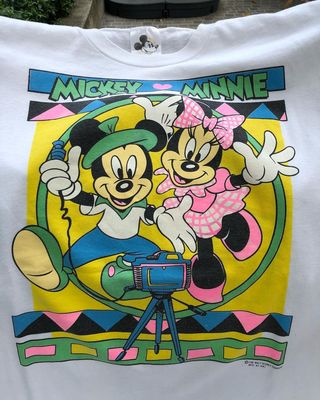 街头卡通米老鼠欧美潮牌风夏装