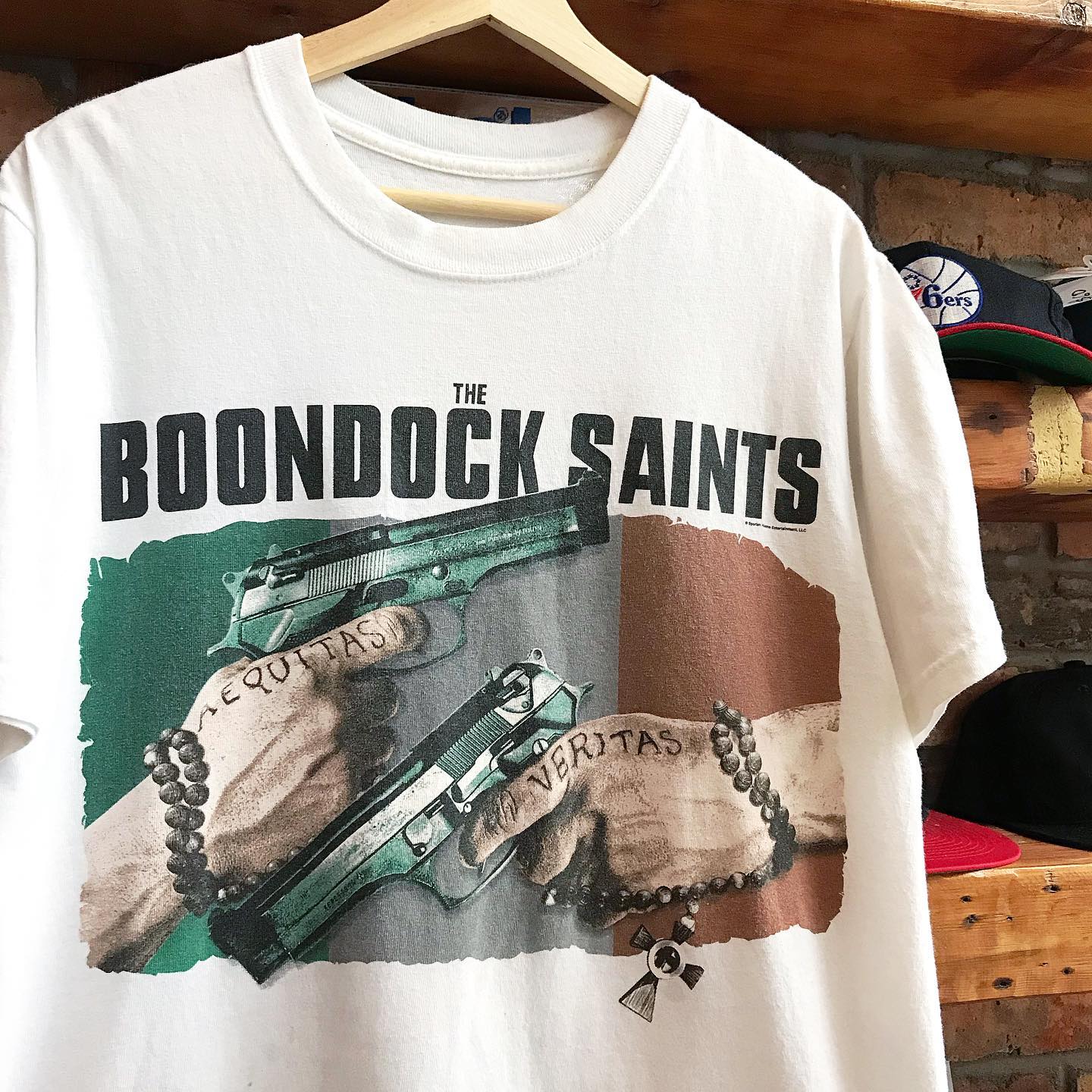 Boondock Saints  处刑人情侣T恤大码简约薄松弛上衣无性别原宿风