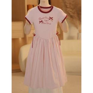 背心裙子女宝宝碎花 品牌折扣女小童2025新款 夏季 韩版 甜美可爱无袖