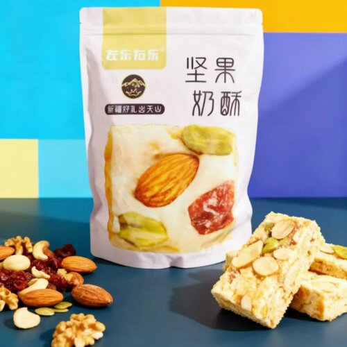 坚果奶酥左乐右乐坚果粒酸甜软糯