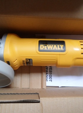DEWALT得伟 DWE8100T 钢铁侠系列 100mm后开关720W角磨机