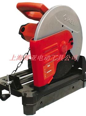 锐奇型材切割机7214重型铸铁7614NF钢材切割机工业级大功率电锯