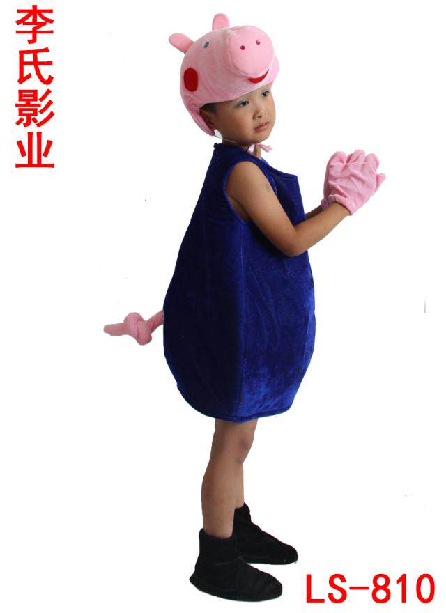 小猪佩奇动画卡通人偶表演服 幼儿cos小猪佩奇猪妈妈人偶演出服
