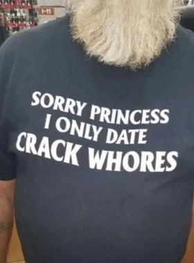 Autismss宝藏屋 重磅不透 sorry美式潮牌男女vintage情侣短袖T恤