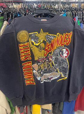 Autismss宝藏屋！Florida State Sweatshirt佛罗里达州立大学卫衣