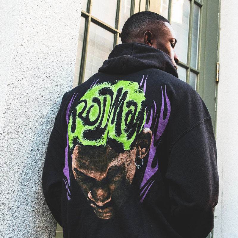 潮流宽松休闲套头卫衣