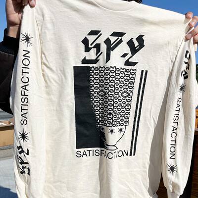 Autismss宝藏屋！Satisfaction Printing休闲女Streetwear长袖T恤