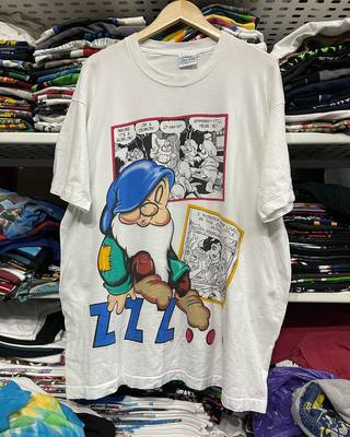 Autismss宝藏屋 可爱小矮人Cute dwarfs小众white t-shirt短袖T恤