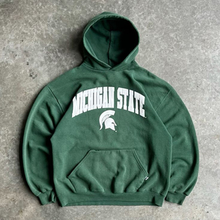 Autismss宝藏屋！重磅好物推荐！密歇根州立大学墨绿色连帽卫衣