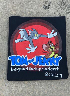 Autismss宝藏屋美式复古vintgae卡通动漫男女款情侣装短袖T恤ins