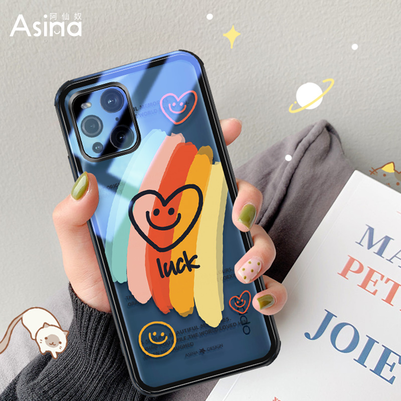 oppofindx3pro彩虹创意手机壳