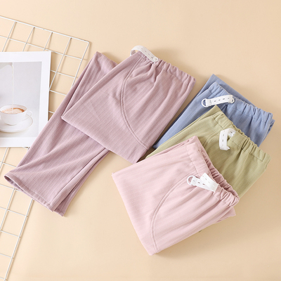 不勒肚子德绒孕妇裤秋冬保暖长裤