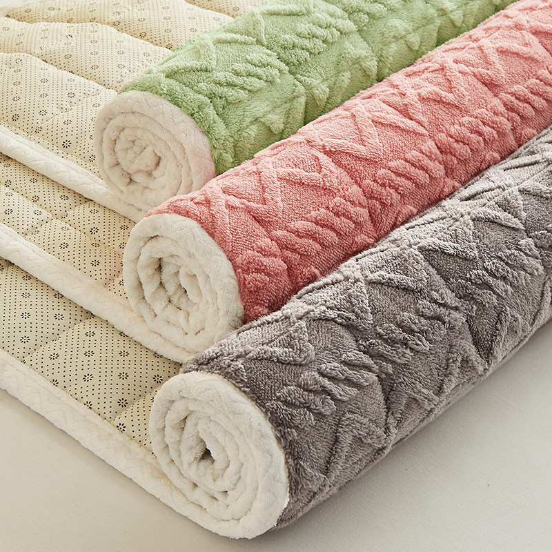 牛奶绒毛毯床垫软垫加厚保暖床褥子垫被宿舍学生单人2025冬季新款,床上用品,床垫/床褥/床护垫/榻榻米床垫,淘宝优惠券,粉丝福利购,淘宝优惠卷