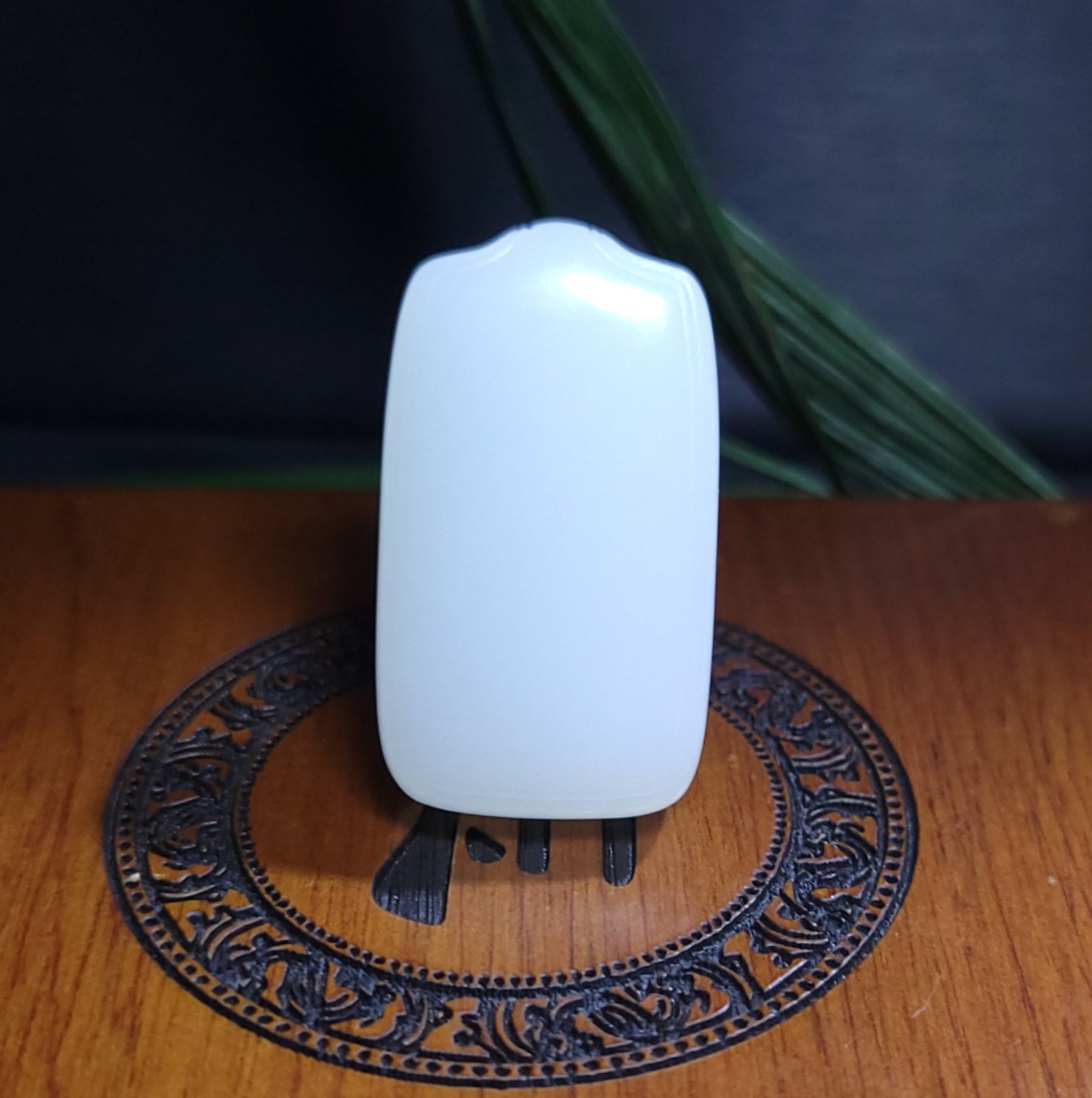 Z011503 新疆的猫15.6克细高密“油膏料”羊脂白平安无事牌和田玉,珠宝/钻石/翡翠,其他,淘宝优惠券,粉丝福利购,淘宝优惠卷