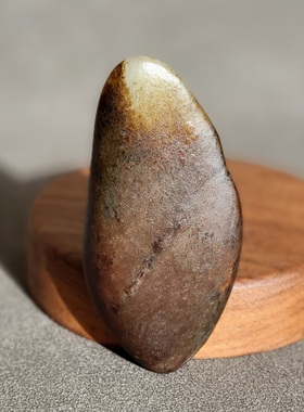 新疆的猫C122005 40克，经典老气老结漏白肉的褐红皮牌形籽