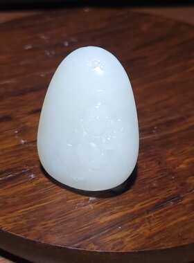 新疆的猫YQ102308 20.6克玉质油润脂粉感超好的且末糖白佛牌挂坠